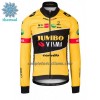 Maglia 2022 Jumbo-Visma Manica Lunga Winter Invernale Maglia 2022 Jumbo-Visma Manica Lunga Winter Invernale